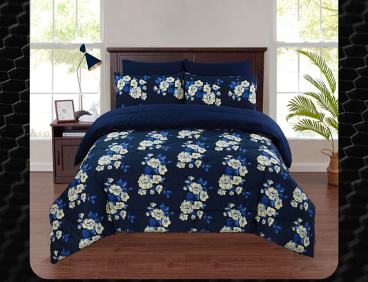 Rosetta Navy-Bedsheet